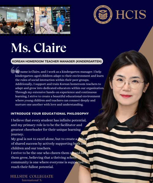 Korean Homeroom Teacher Manager (Kindergarten)